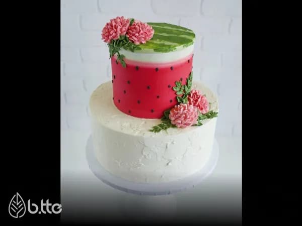 کیک هندوانه شب یلدا