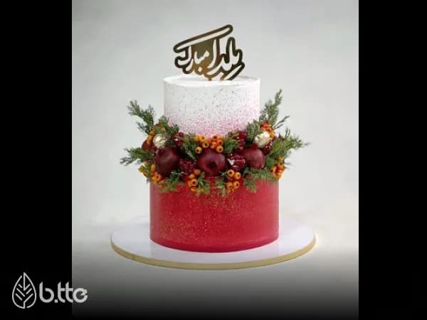 کیک شب یلدا برای عروس