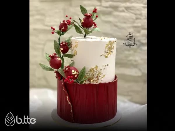 کیک شب یلدا برای عروس