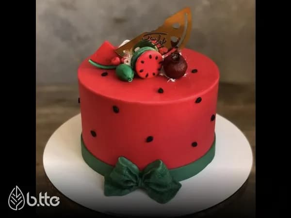 کیک هندوانه شب یلدا