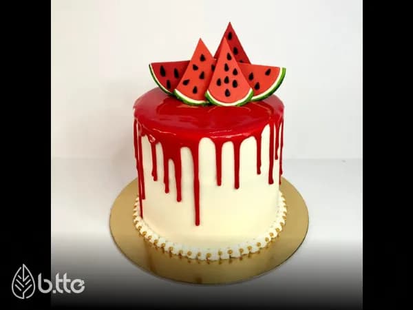 کیک هندوانه شب یلدا