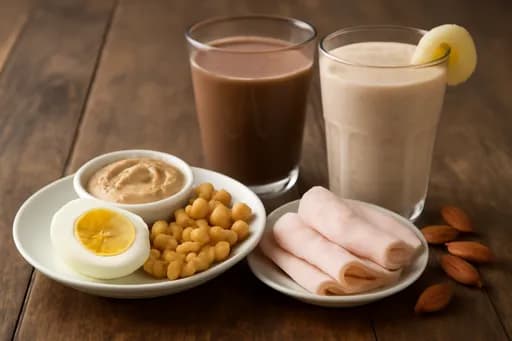 میان وعده پروتئینی برای لاغری و بدنسازی