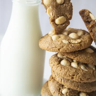 کتو کوکی فندق و قهوه