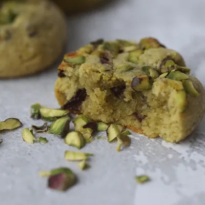 کتو کوکی پسته کرنبری